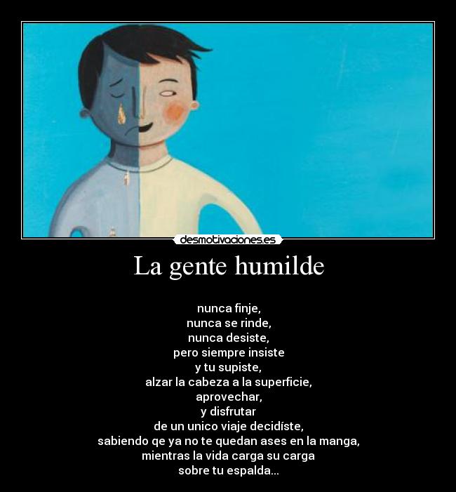 La gente humilde -