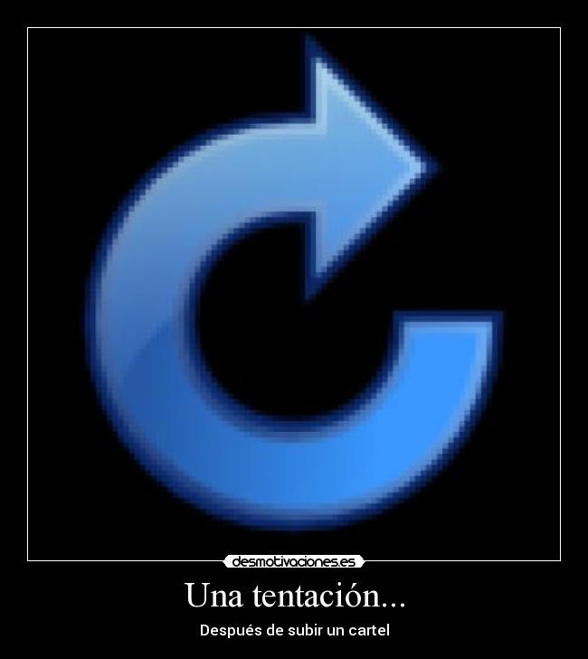 Una tentación... -