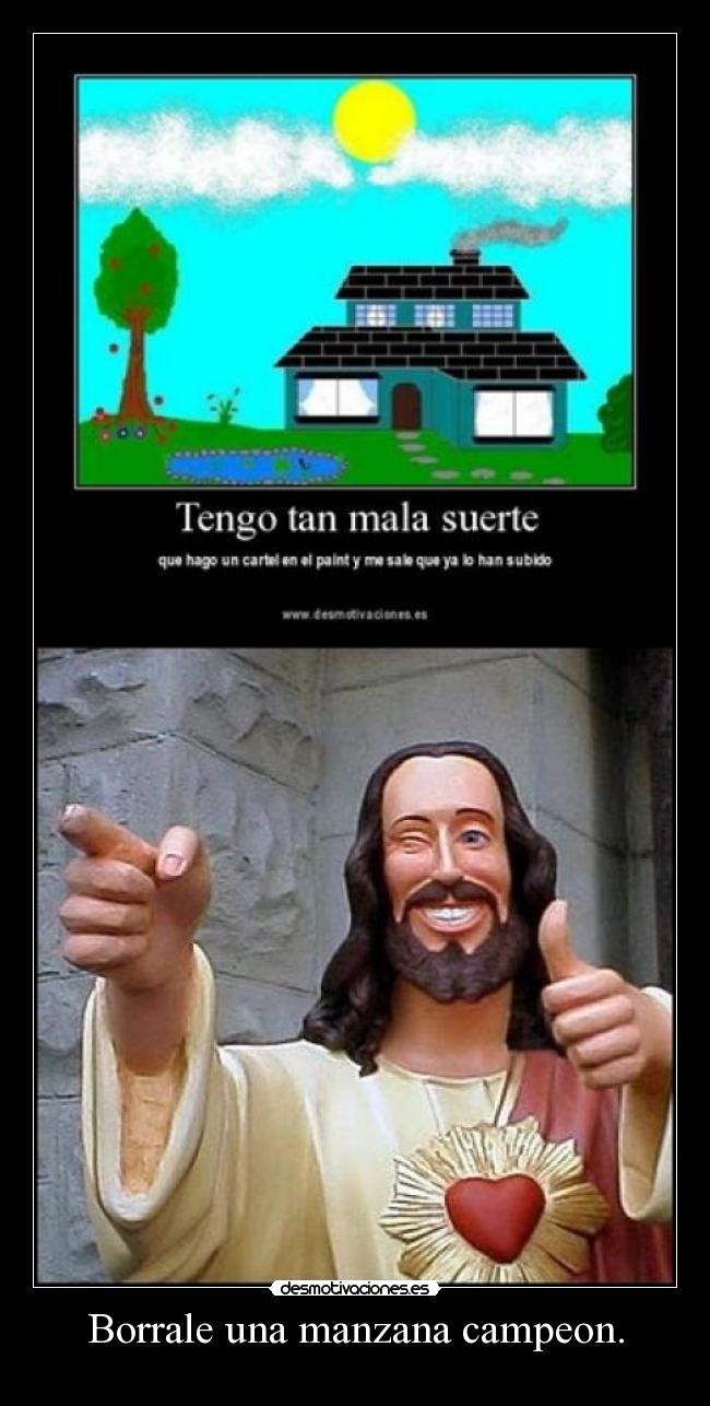 Borrale una manzana campeon. - 