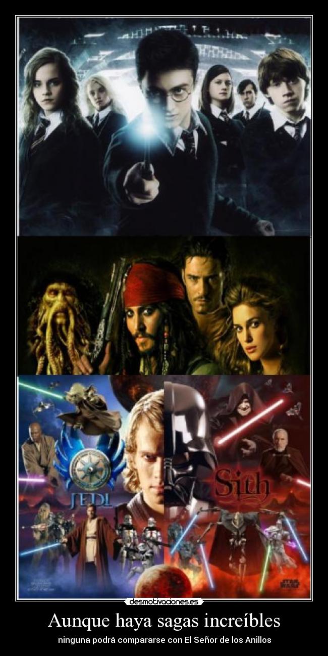 carteles senor los anillos desmotivaciones