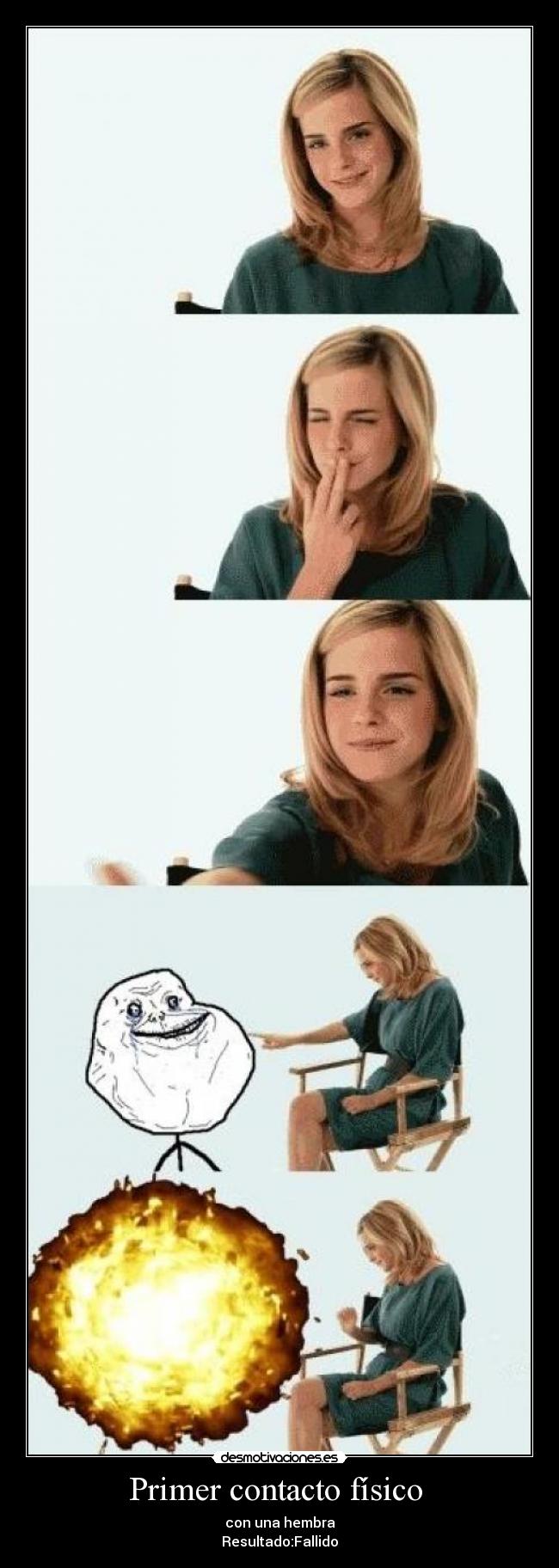 Primer contacto físico  - 