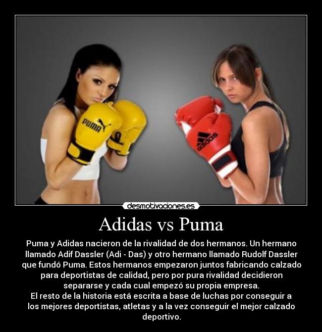 Adidas vs Puma -