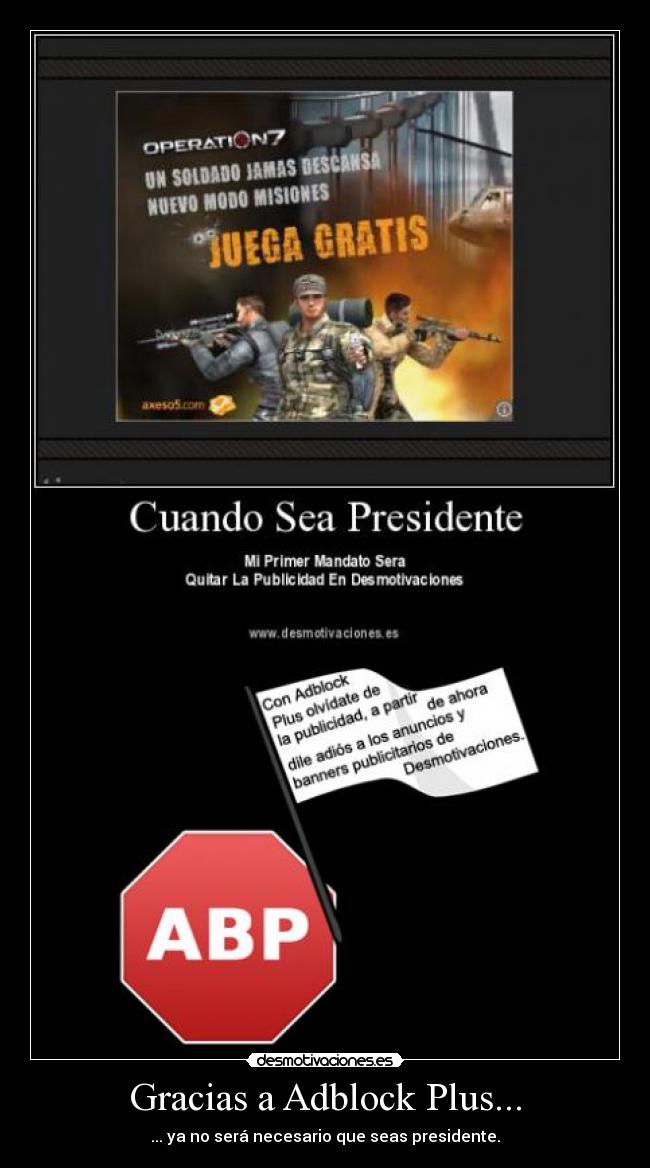 carteles gracias desmotivaciones
