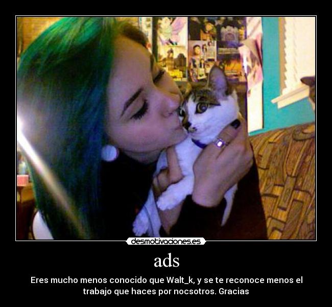 carteles ads ese gatospoco conocido pero que trabaja por nosotros jaja desmotivaciones