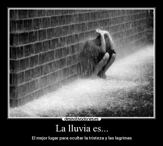 La lluvia es... - 