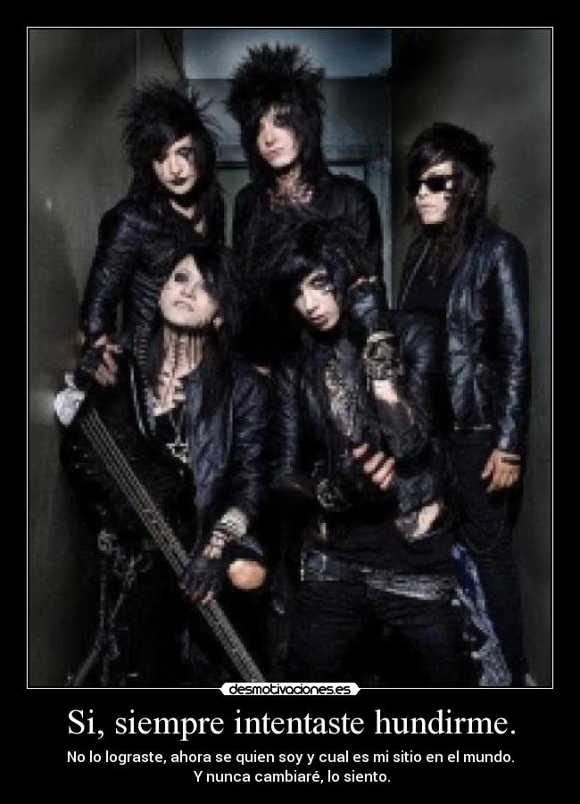 carteles black veil brides desmotivaciones