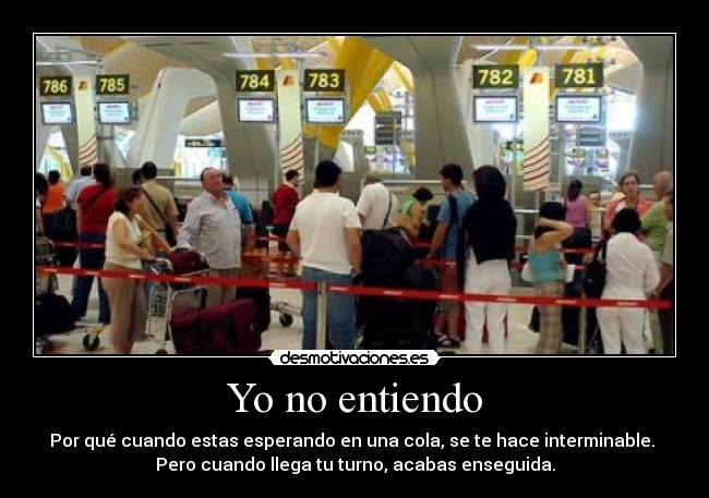 Yo no entiendo - 