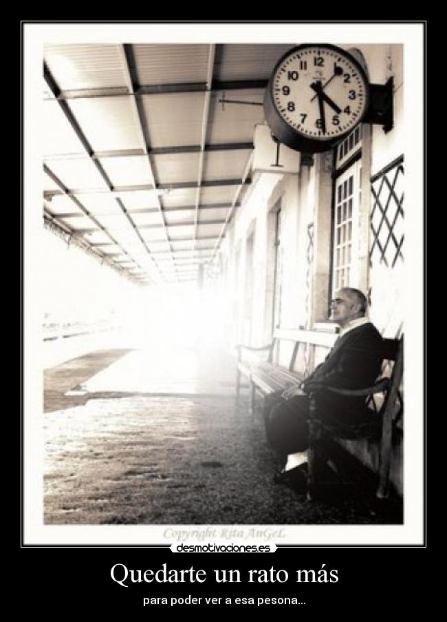 Quedarte un rato más -
