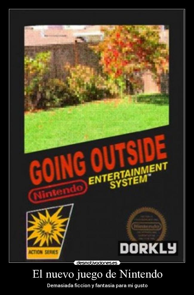 El nuevo juego de Nintendo - Demasiada ficcion y fantasia para mi gusto