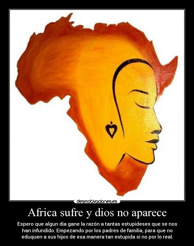 Africa sufre y dios no aparece - 