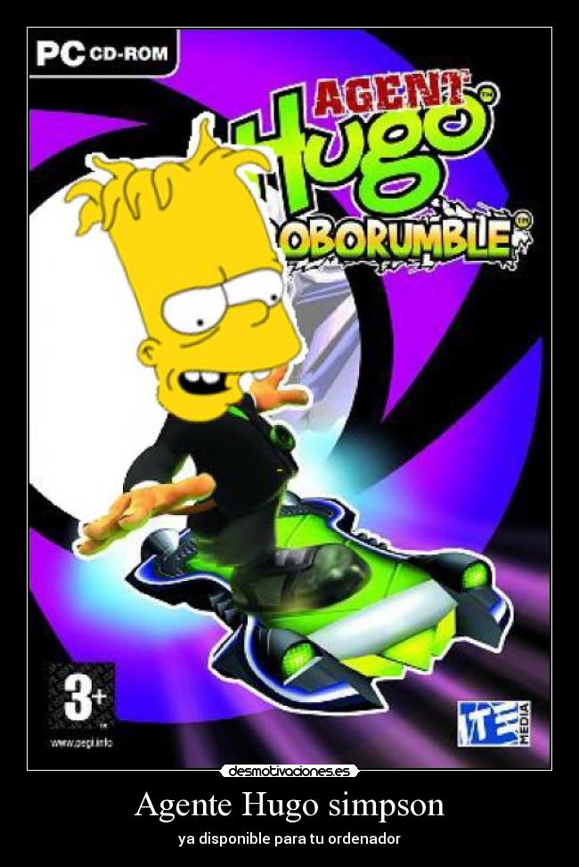 Agente Hugo simpson - ya disponible para tu ordenador