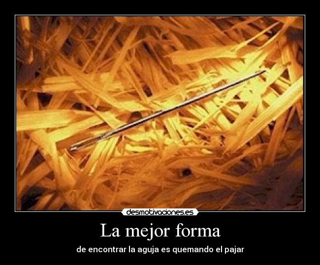 La mejor forma - 