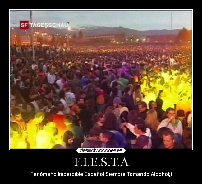 carteles fiesta desmotivaciones