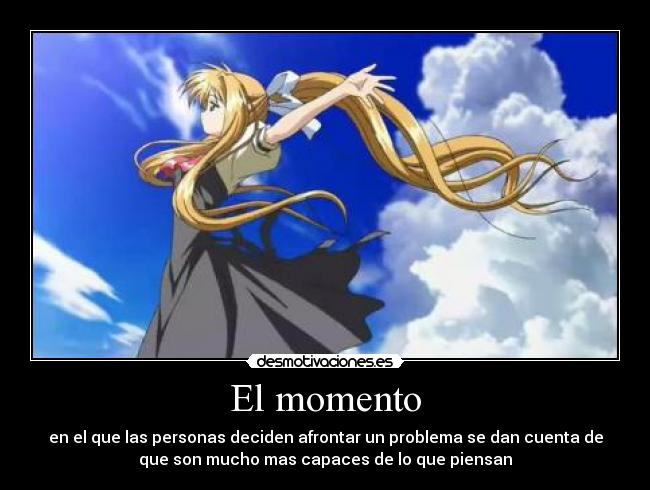 El momento -