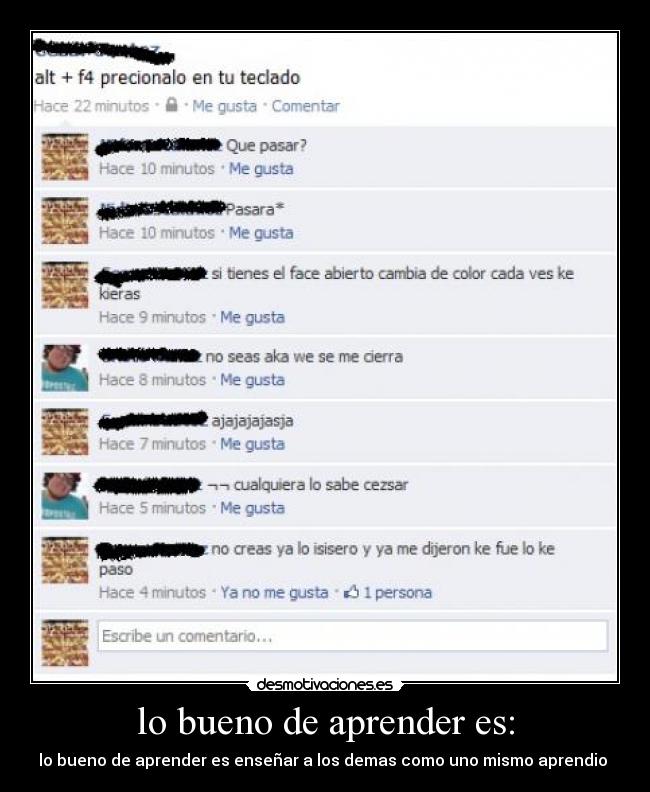 lo bueno de aprender es: - lo bueno de aprender es enseñar a los demas como uno mismo aprendio 