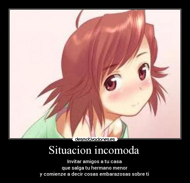 Situacion incomoda -