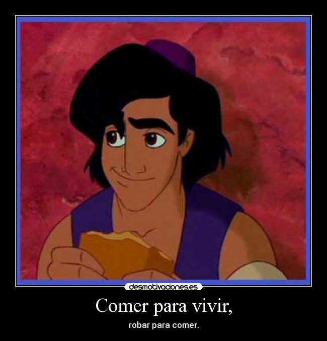 Comer para vivir, -
