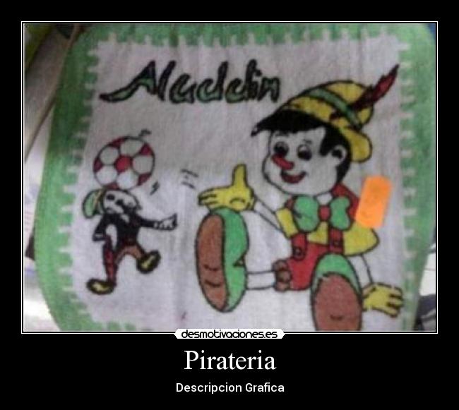 Pirateria - Descripcion Grafica