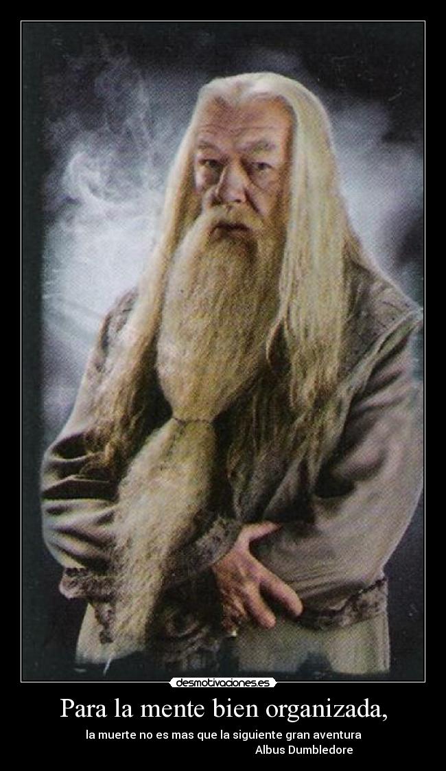 carteles dumbledore desmotivaciones