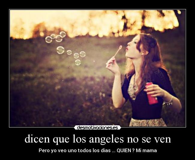 dicen que los angeles no se ven - 