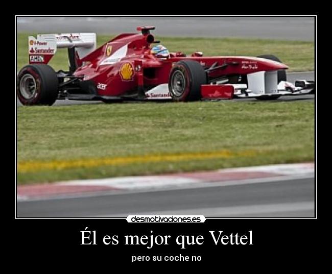 Él es mejor que Vettel - 