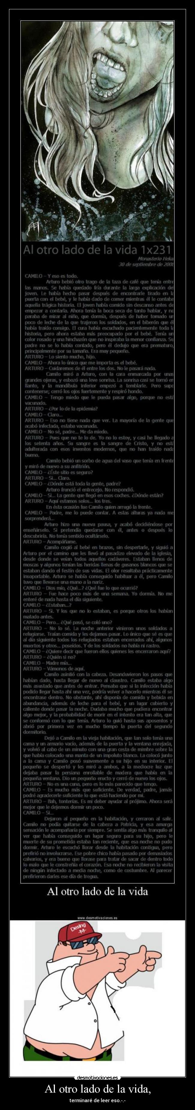 Al otro lado de la vida, -