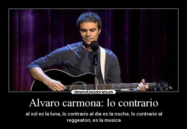 Alvaro carmona: lo contrario - 