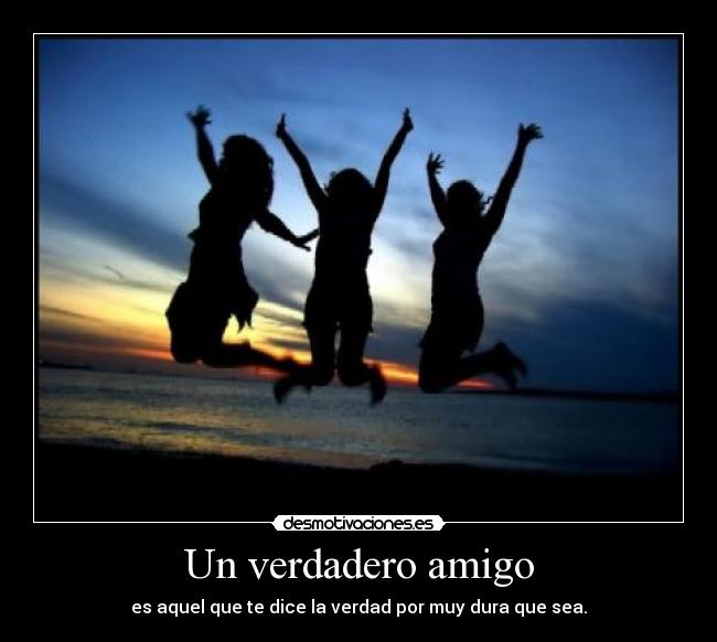 Un verdadero amigo -