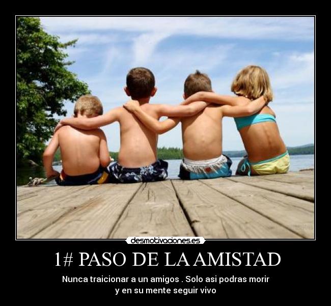 1# PASO DE LA AMISTAD - 