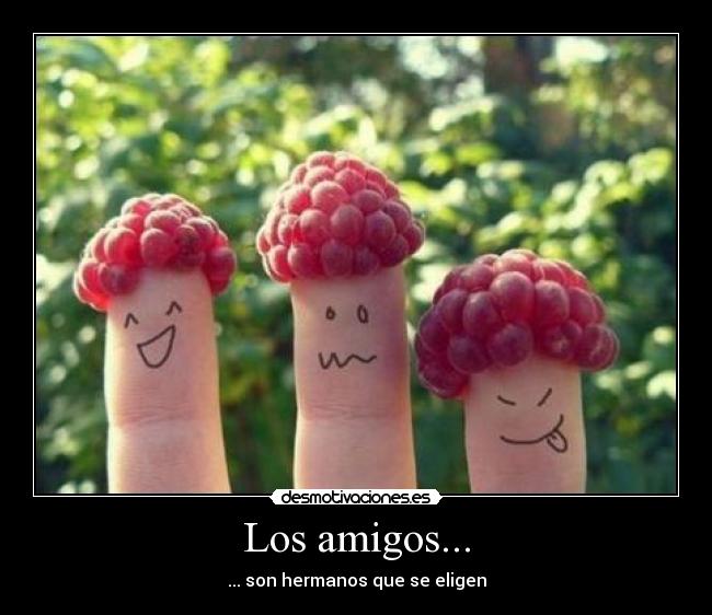 Los amigos... - 