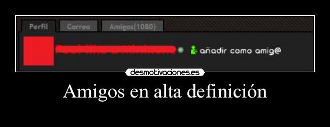 Amigos en alta definición - 