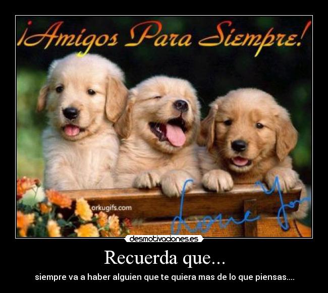 Recuerda que... -