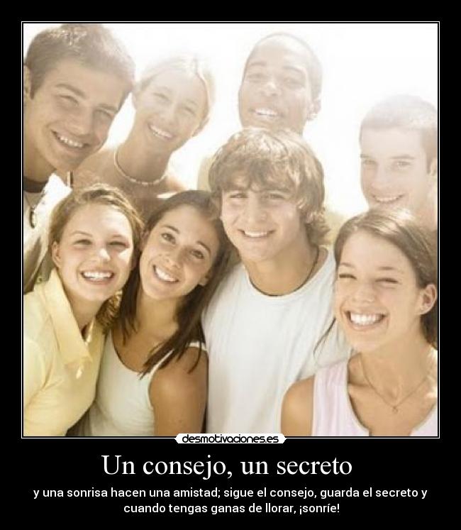 Un consejo, un secreto  - 