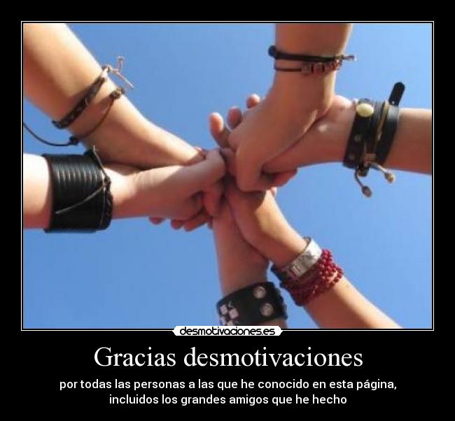 Gracias desmotivaciones -
