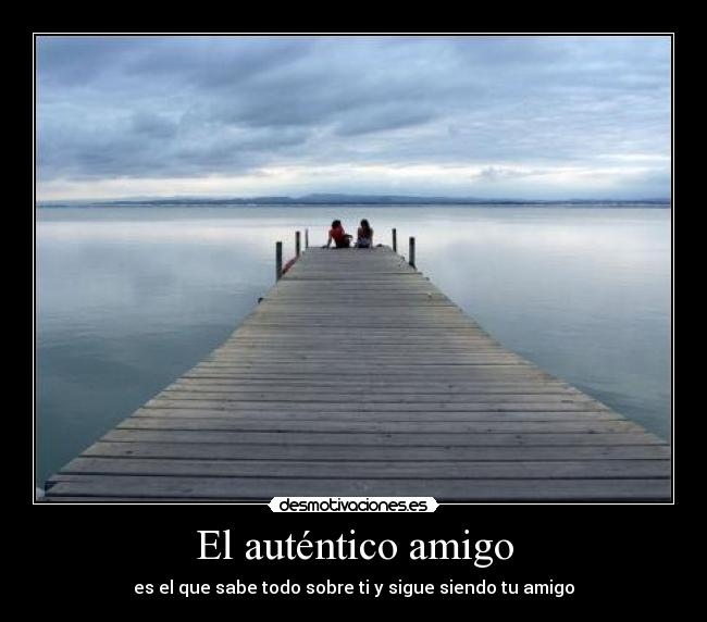El auténtico amigo -