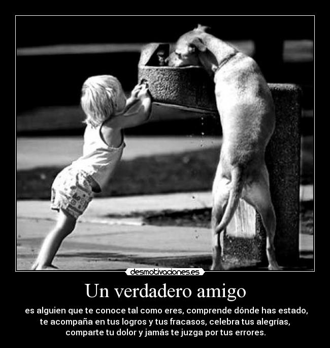 Un verdadero amigo -