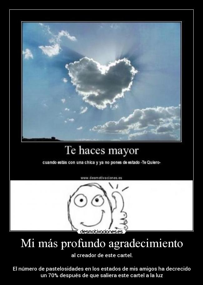 Mi más profundo agradecimiento -