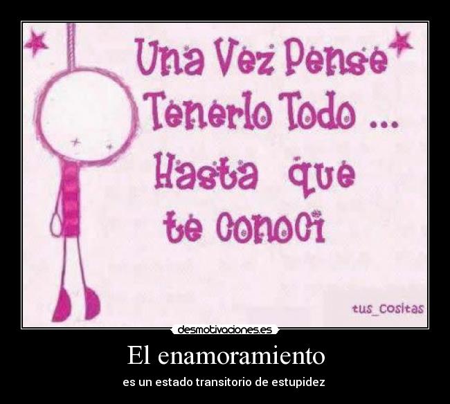 El enamoramiento - 