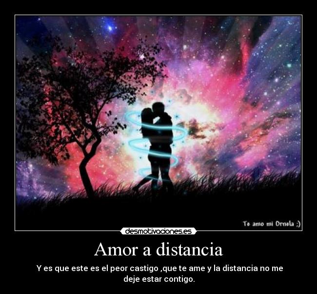 Amor a distancia -