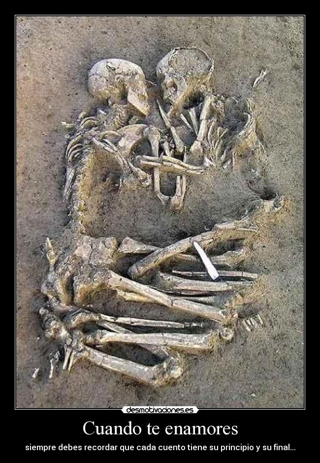 Cuando te enamores - siempre debes recordar que cada cuento tiene su principio y su final...
