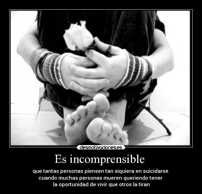 Es incomprensible  - 
