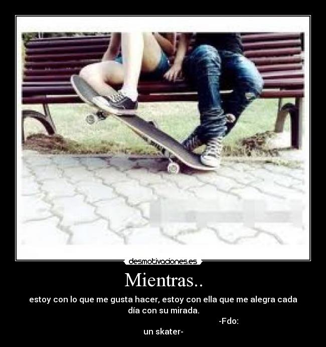 Mientras.. -