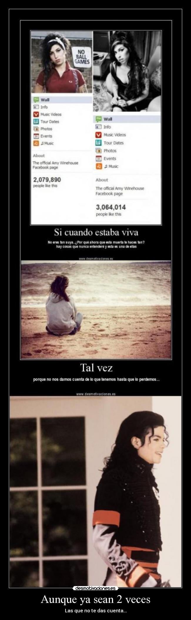 Aunque ya sean 2 veces - Las que no te das cuenta...