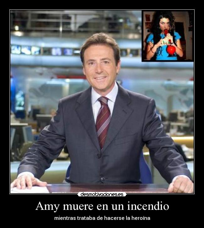 Amy muere en un incendio - 