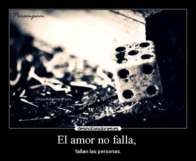 El amor no falla,  - 