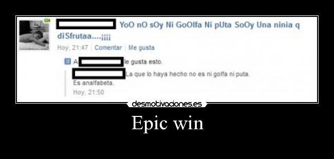 Epic win - 