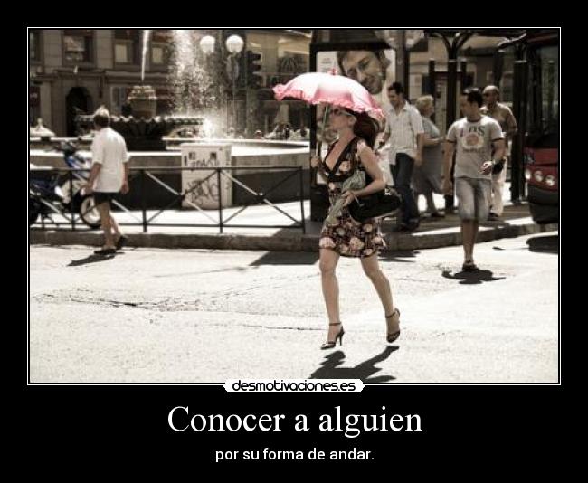 Conocer a alguien -
