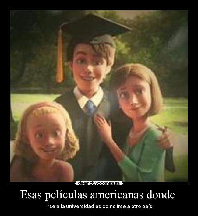 Esas películas americanas donde  - 