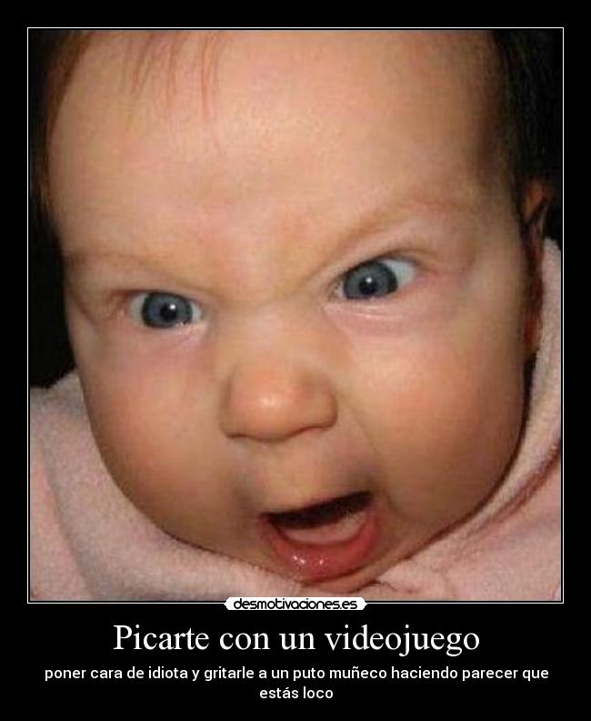 Picarte con un videojuego -