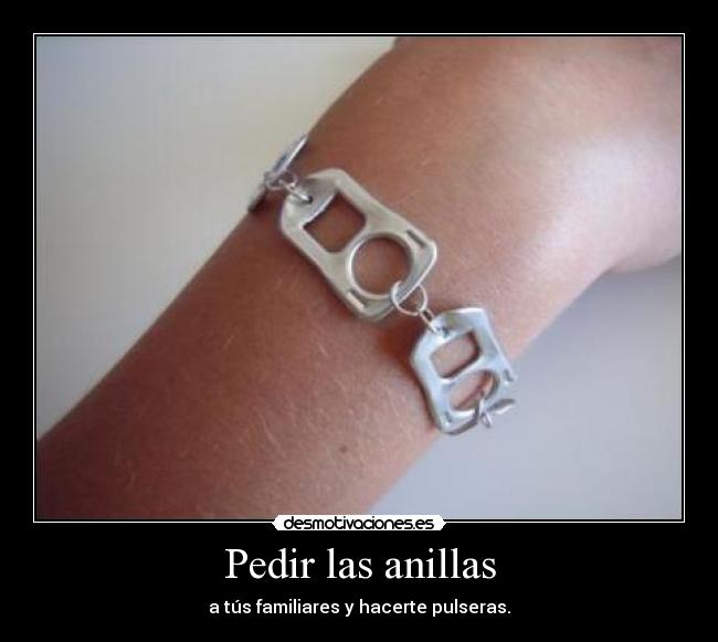 Pedir las anillas - 